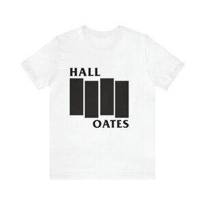 Hall & Oates Tshirt Black Flag Crossover 80s pop retro punk rock